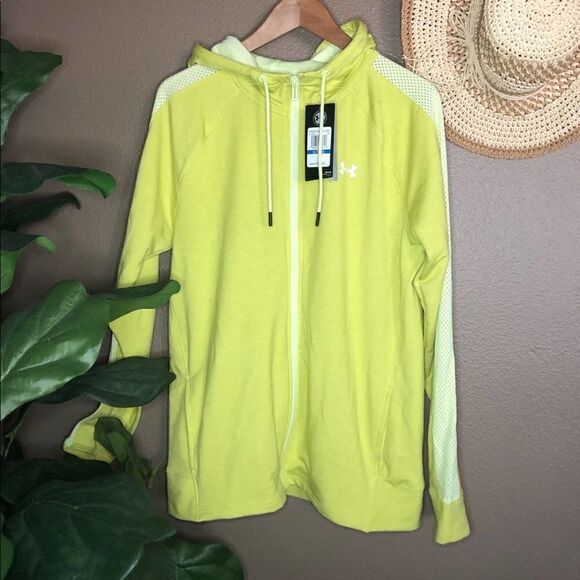 Under Armour Featherweight Fleece Zip-Up Hoodie - Picture 1 of 7